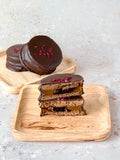 Dark Chocolate and Berry Alfajor (Available in the Fall)