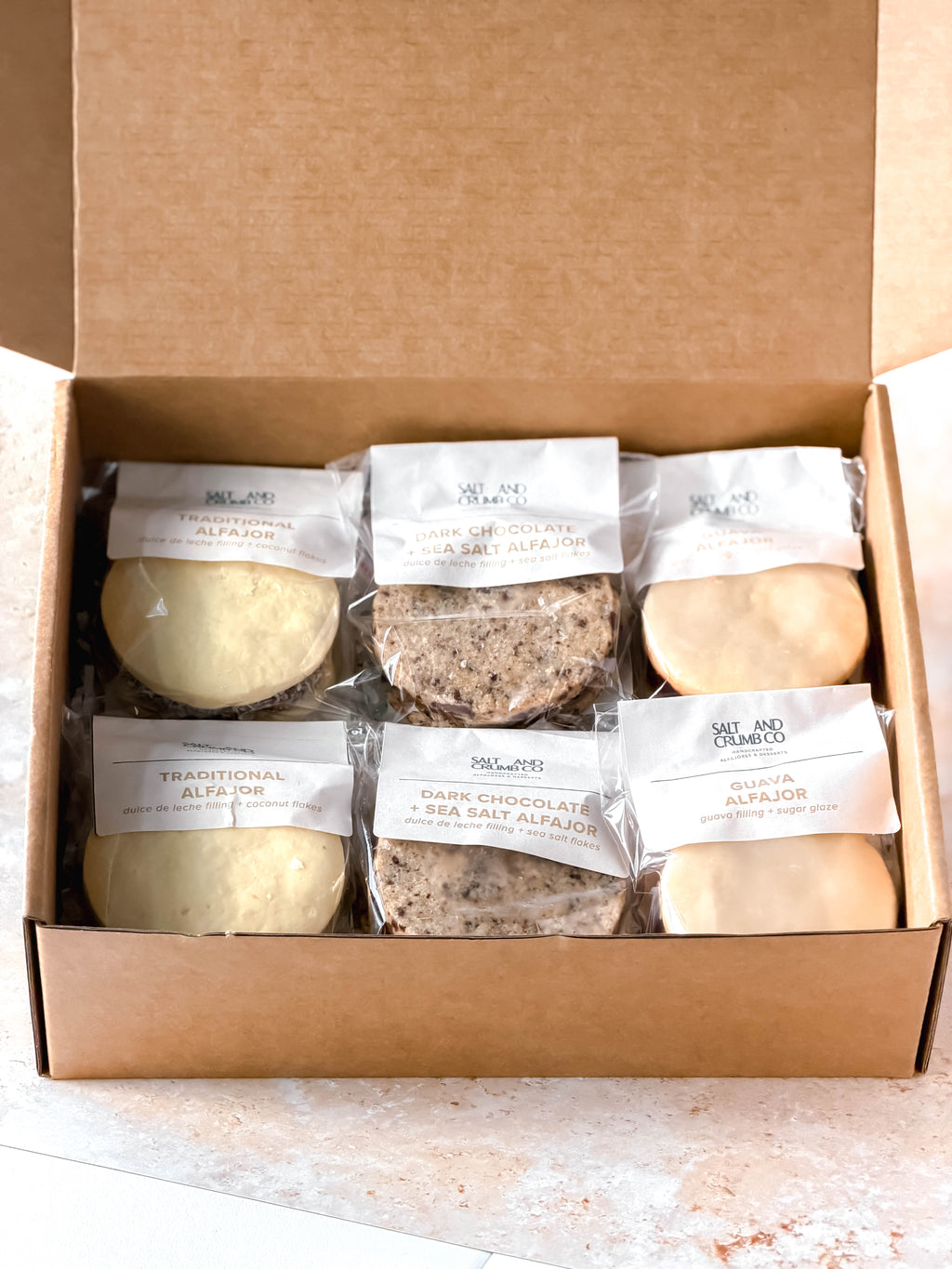 Mixed Box of Large Alfajores (x6)